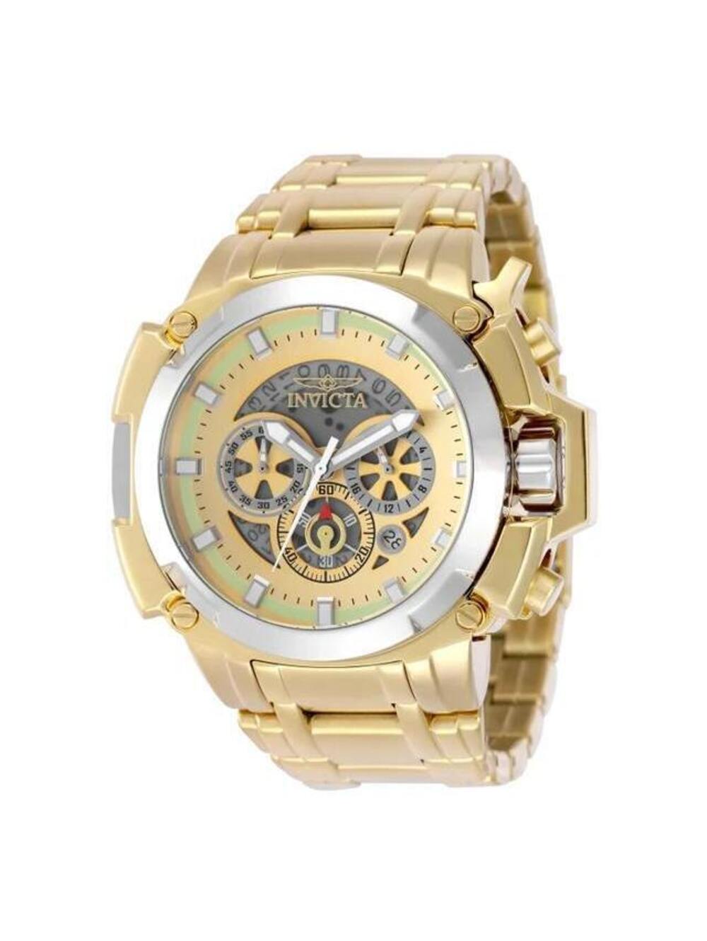 Invicta Coalition Forces Behemoth Men's Watch - 60mm. Gold (49776)
